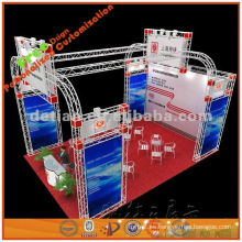cabina de exposición modular plegable y portátil personalizada, 3 * 3 m, 3 * 6 m, 3 * 9 m, 6 * 6 m, 6 * 9 m